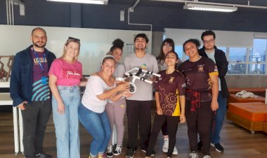 Alunos do novo ensino médio da Escola S de Criciúma desenvolvem cadeiras de rodas para pets