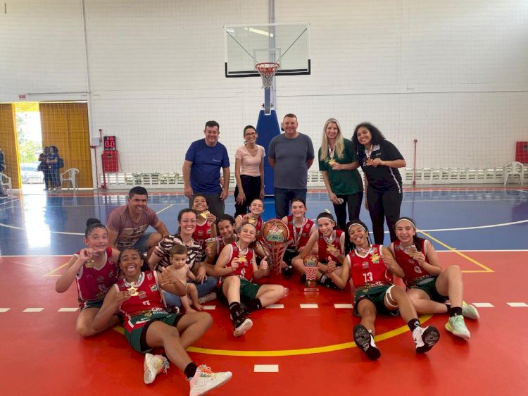 Basquete Mampituba/FME Criciúma/SATC é campeão Catarinense Sub-13
