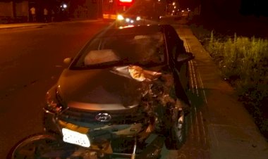 Mulher morre após colisão de moto com veículo em Criciúma