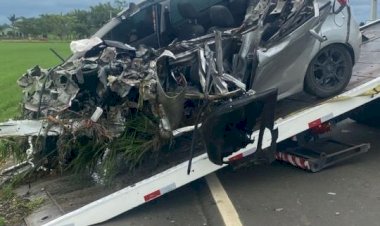 Motorista morre após colidir contra um caminhão em Forquilhinha