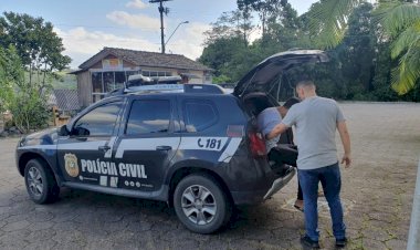 Autor de três furtos é preso pela Delegacia de Lauro Müller