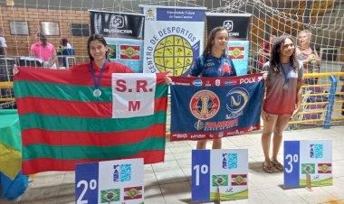 Mampituba/FME Criciúma conquista 7 medalhas no Catarinense de Natação
