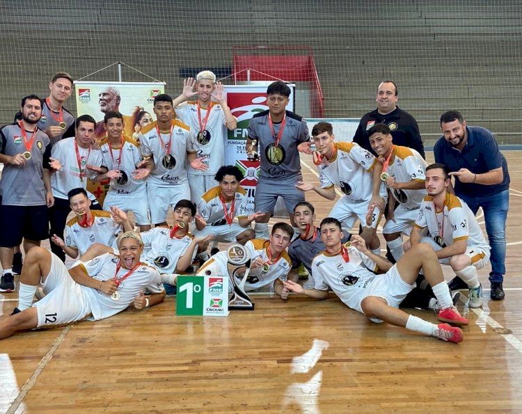 Futsal da FME de Criciúma/Esucri é campeã de regional sub-17