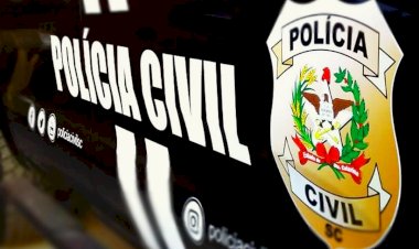 1ª DP Criciúma prende condenada por roubo a motorista de aplicativo