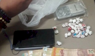 Delegacia do Balneário Rincão prende casal de traficantes