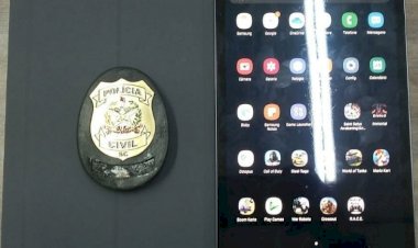 Delegacia do Balneário Rincão recupera tablet do Corpo de Bombeiros furtado