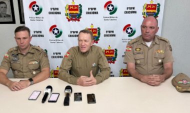 Comandante-Geral da PMSC visita 9º BPM de Criciúma