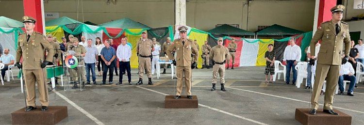 Polícia Militar tem novo  comandante em Forquilhinha