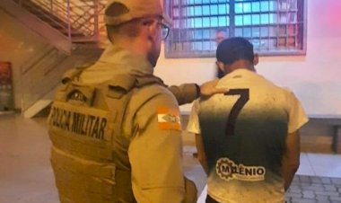 FORAGIDO DA JUSTIÇA É RECAPTURADO PELA PM