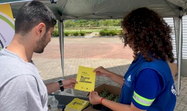 Trato por Criciúma realiza ação socioambiental no Parque Altair Guidi