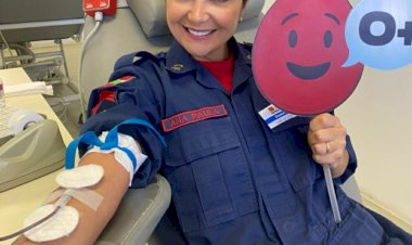 Bombeiros Militares e Comunitários se unem e realizam mutirão de doação de sangue