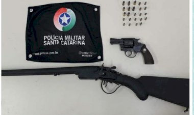 HOMEM É PRESO EM PLENO DIA DA MULHER ACUSADO DE AGRESSÃO E PORTE ILEGAL DE ARMA