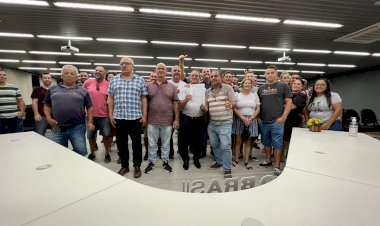 Assinada a ordem de serviço para pavimentação de ruas do bairro São Sebastião