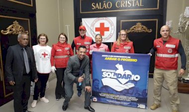 Cruz Vermelha de Criciúma participa de Show Solidário para arrecadação de alimentos