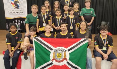 Criciúma carimba vitória na 1ª Etapa do Circuito de Xadrez Rápido de Araranguá