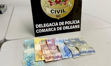 Polícia Civil de Orleans realiza prisão em flagrante de traficante de drogas no Bairro Coloninha