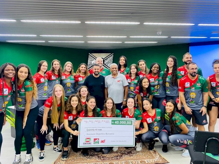 FME de Criciúma repassa R$ 936 mil para entidades esportivas do município