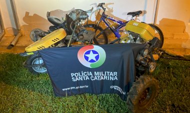 PM recupera produtos de furto avaliados em aproximadamente sete mil reais na Santa Luzia