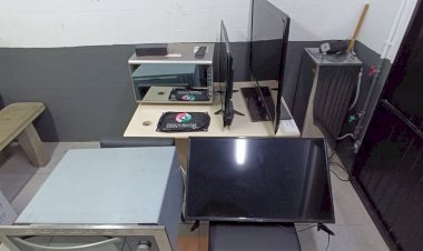 Tático da PM apreende produtos de furto e uma mulher por receptação