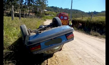 MOTORISTA CAPOTA VEÍCULO APÓS TER INGERIDO REMÉDIO CONTROLADO