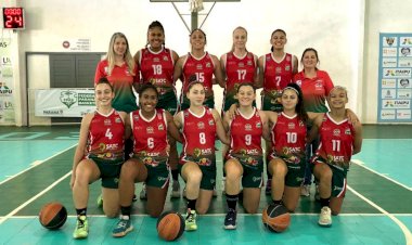 Time sub-19 de basquete feminino de Criciúma é bicampeão Sul Brasileiro