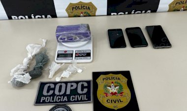 APÓS INVESTIGAÇÕES POLÍCIA CIVIL APREENDE DROGAS EM BAIRROS DE CRICIÚMA