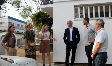 Juiz da Vara da Infância e Juventude visita novo espaço do Abrigo Florescer