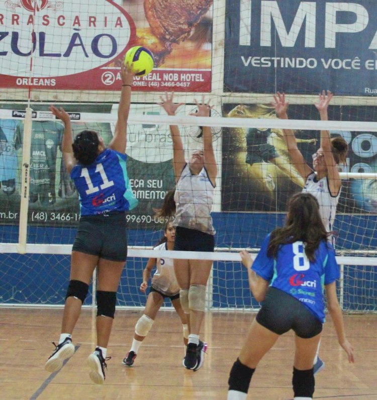 Sub-15: Vôlei de Forquilhinha conquista título da primeira etapa da Liga Voleibol de SC