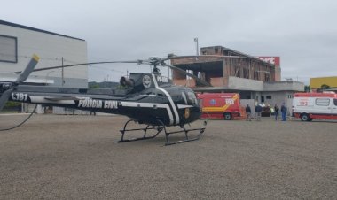 TRABALHADOR MORRE AO CAIR DE CONSTRUÇÃO EM CRICIÚMA