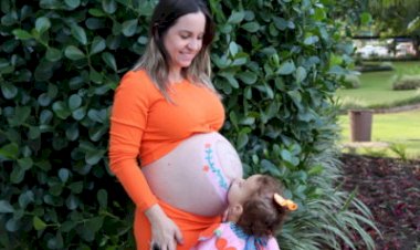 Unesc promove momento especial com pintura gestacional