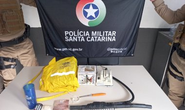 HOMEM É PRESO ROUBANDO MATERIAL ELÉTRICO DENTRO DE EMPRESA NO SÃO LUIZ