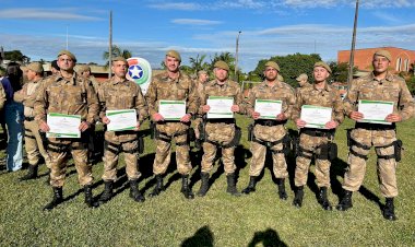 SARGENTOS E CABOS PARTICIPAM DE CURSOS DE APERFEIÇOAMENTO NA REGIÃO DO 9º BATALHÃO DA PM