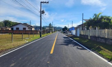 Moradores do bairro São Sebastião recebem obras da prefeitura de Criciúma