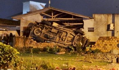 Prisão, Fuga, Prejuízo e por pouco não vira Tragédia com caminhonete roubada de empresário na Santa Luzia