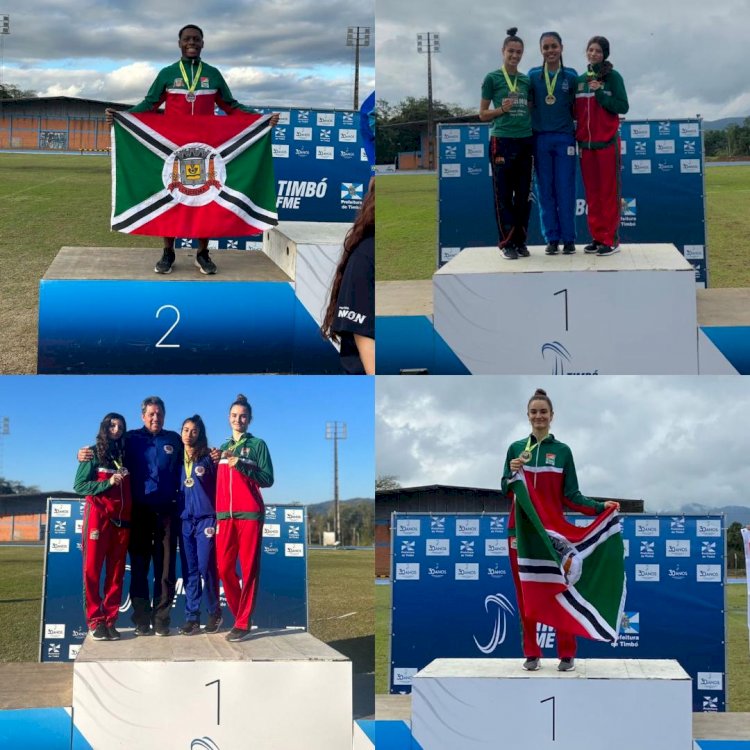 Joguinhos Abertos de SC: Criciúma conquista 26 medalhas e três troféus