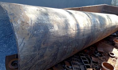 PM RECUPERA TUBO AVALIADO EM  R$ 6 MIL  ROUBADO EM DEPÓSITO DA CASAN