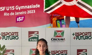 Criciúma conquista medalhas de ouro e bronze nas Olimpíadas Mundiais Escolares