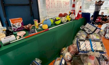 Escolas municipais recebem novos materiais esportivos em Criciúma