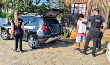 Após investigação polícia Civil prende elementos em Lauro Muller