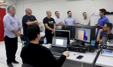 Estrutura do Iparque é apresentada ao prefeito Clésio Salvaro