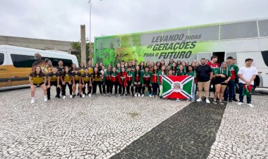 Delegação de Criciúma embarca para disputa da 22ª edição da Olimpíada Estudantil Catarinense