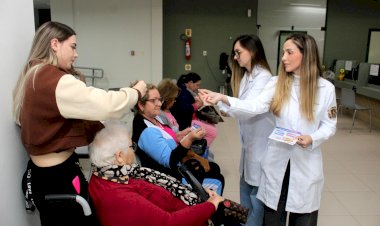 Iniciativa das Clínicas Integradas da Unesc alerta sobre a violência contra a mulher