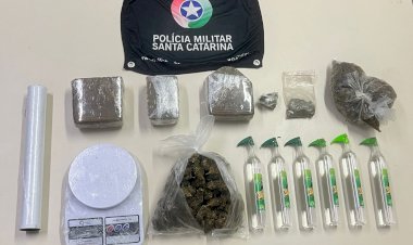 Polícia Militar prende dono de oficina por tráfico de drogas no Vila Rica