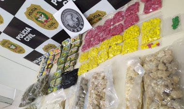 Apreensão de drogas pela Polícia Civil de SC bate recordes em 2023