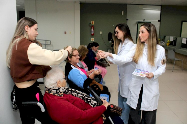 Iniciativa das Clínicas Integradas da Unesc alerta sobre a violência contra a mulher