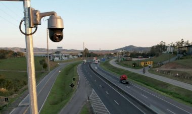 Novas câmeras de monitoramento já operam no trecho Sul catarinense da BR-101