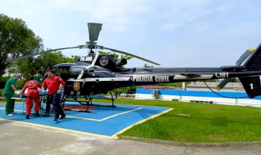 Equipe do SAER atende paciente com AVC