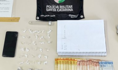 Jovem é preso com drogas no Paraiso