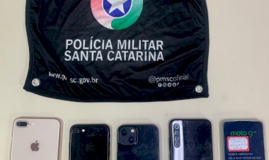 PM prende vários elementos por receptação e furto