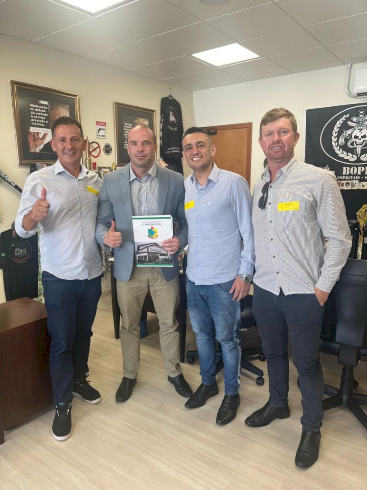 Na capital, vereadores solicitam apoio dos deputados às demandas de Forquilhinha